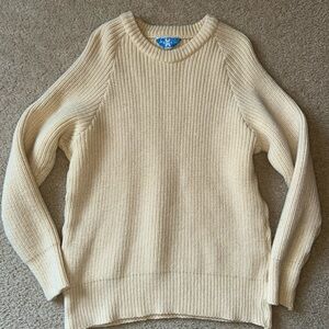 Men's wool butter yellow Sweater